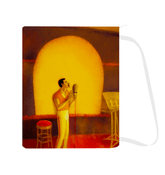 SurArt 97 Laundry Bag displayed in a stylish home setting, showcasing its chic design and durable material for easy and fashionable laundry management.